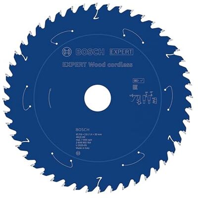 Bosch 1x EXPERT Wood cordless-Cirkelzaagblad voor tafelzaag (voor Zachthout, Hardhout, Ø mm, Professional Accessoires Snoerloze tafelcirkelzaag) Bosch 1x EXPERT Wood cordless-Cirkelzaagblad voor tafelzaag (voor Zachthout, Hardhout, Ø mm, Professional Accessoires Snoerloze tafelcirkelzaag)
