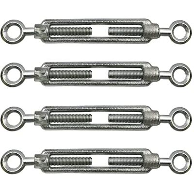kippen 1204EK spanslot met 2 ogen van verzinkt staal, 4 stuks kippen 1204EK spanslot met 2 ogen van verzinkt staal, 4 stuks