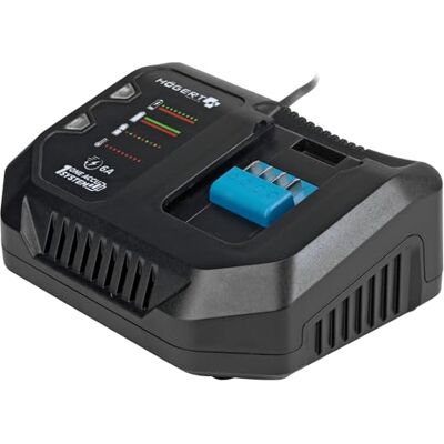 Högert TECHNIK Batterijlader 4 A 18 V, snellaadfunctie, oververhittings- en kortsluitbeveiliging, laadindicator, efficiënt opladen, ideaal voor 2 A, 4 A, 6 A accu's Högert TECHNIK Batterijlader 4 A 18 V, snellaadfunctie, oververhittings- en kortsluitbeveiliging, laadindicator, efficiënt opladen, ideaal voor 2 A, 4 A, 6 A accu's