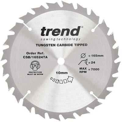 Trend CSB/16524TA - Draadloos dunkerf zaagblad voor hout Trend CSB/16524TA - Draadloos dunkerf zaagblad voor hout