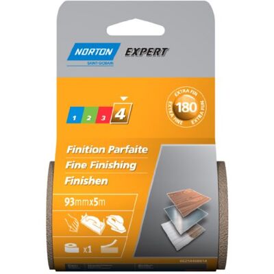 Symantec expert Norgrip-rol 93 mm x 5 m, P180 Symantec expert Norgrip-rol 93 mm x 5 m, P180