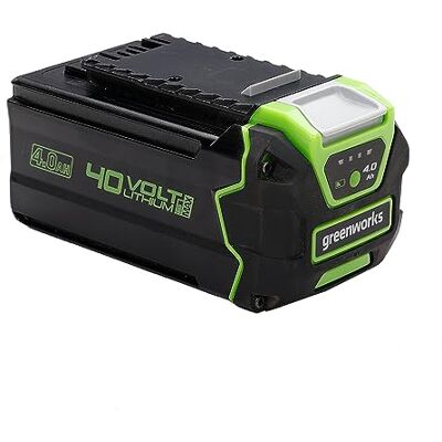 Greenworks 40V accu G40B4 (Li-Ion 40V 4Ah oplaadbare krachtige accu geschikt voor al het gereedschap uit de 40V serie) Greenworks 40V accu G40B4 (Li-Ion 40V 4Ah oplaadbare krachtige accu geschikt voor al het gereedschap uit de 40V serie)