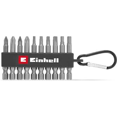 Einhell Accessories Karabijnhaak met 9 verschillende bits Einhell Accessories Karabijnhaak met 9 verschillende bits