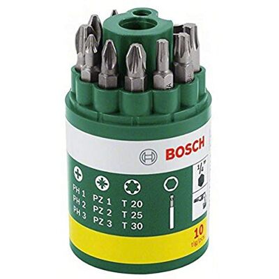 Bosch 2607019452 Schroevendraaierset - 10 stuks Bosch 2607019452 Schroevendraaierset - 10 stuks