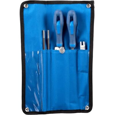 PFERD Slijpvijlenset CS-SLS 5,16 inch rolzak, diameter 5,16 mm, 13/64 inch voor kettingsteek 3/8 inch, voor comfortabel en energiebesparend slijpen van zaagkettingen, onderdeelnummer 18077 PFERD Slijpvijlenset CS-SLS 5,16 inch rolzak, diameter 5,16 mm, 13/64 inch voor kettingsteek 3/8 inch, voor comfortabel en energiebesparend slijpen van zaagkettingen, onderdeelnummer 18077