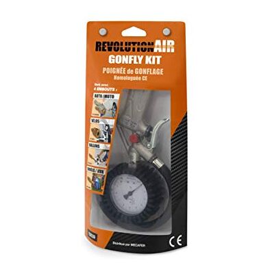Gonfly Opblaasset - CE-handleiding, 3 Nozzles, 10 Bar - Inflatieset Gonfly Opblaasset - CE-handleiding, 3 Nozzles, 10 Bar - Inflatieset