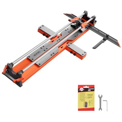 VEVOR Tegelsnijder, 1200 mm, schuifkop en veerbasis, hoekgeleiding, slijpschijf, uitlijningsrail, voor handwerk, tegels, keramische tegels VEVOR Tegelsnijder, 1200 mm, schuifkop en veerbasis, hoekgeleiding, slijpschijf, uitlijningsrail, voor handwerk, tegels, keramische tegels
