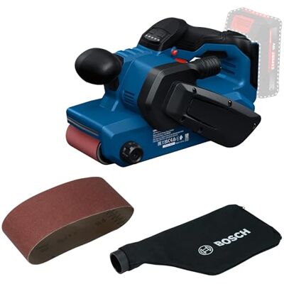 Bosch PRO 18V System accubandschuurmachine GBS18V-75 (met schuurband korrel 80, stofzak) Bosch PRO 18V System accubandschuurmachine GBS18V-75 (met schuurband korrel 80, stofzak)