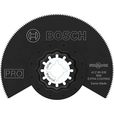 Bosch 10x PRO Multi Material ACZ 85 EIB multitoolzaagblad (voor Non-ferrometalen, Massief laminaat vinyl, pvc, Ø 85 mm, Professional Accessoires Multitool) Bosch 10x PRO Multi Material ACZ 85 EIB multitoolzaagblad (voor Non-ferrometalen, Massief laminaat vinyl, pvc, Ø 85 mm, Professional Accessoires Multitool)