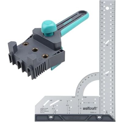 Wolfcraft - Set gids voor spijkerverbindingen - 12-30mm - T, vlakke & hoekverbindingen Wolfcraft - Set gids voor spijkerverbindingen - 12-30mm - T, vlakke & hoekverbindingen