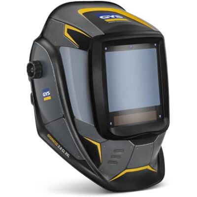 GYS , MATIC LCD lasmasker 2.0 CL True Color XXL, kleur 2/5>13, gezichtsveld 100 x 93 mm, automatische verduistering 0,08 ms, optische klasse 1/1/1/2, voor MMA, TIG, MIG/MAG en slijpen GYS , MATIC LCD lasmasker 2.0 CL True Color XXL, kleur 2/5>13, gezichtsveld 100 x 93 mm, automatische verduistering 0,08 ms, optische klasse 1/1/1/2, voor MMA, TIG, MIG/MAG en slijpen