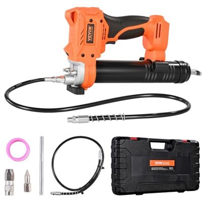 VEVOR Snoerloos vetpistool, 8000 PSI Max Druk, Batterijbediend vet met LED-licht en 35,4" slang, compatibel met 18V Makita-batterijen, voor het invetten van voertuigen of machines (geen batterij VEVOR Snoerloos vetpistool, 8000 PSI Max Druk, Batterijbediend vet met LED-licht en 35,4" slang, compatibel met 18V Makita-batterijen, voor het invetten van voertuigen of machines (geen batterij