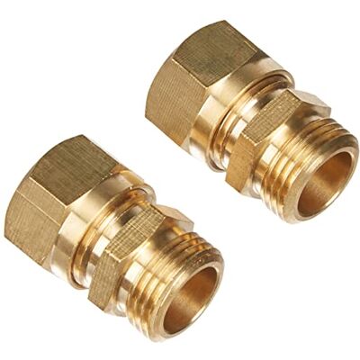 BOUTTE Boutt é 3117212 bicone koppeling messing mannelijk 12 x 17 buis Ø 12 BOUTTE Boutt é 3117212 bicone koppeling messing mannelijk 12 x 17 buis Ø 12