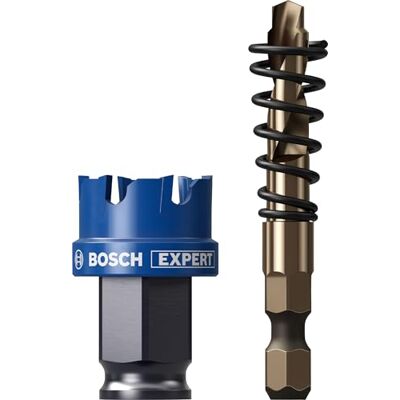 Bosch 1x EXPERT Sheet Metal PC Plus gatzaag (voor Roestvrijstalen platen, Stalen platen, Ø 25 mm, Professional Accessoires Boormachines) Bosch 1x EXPERT Sheet Metal PC Plus gatzaag (voor Roestvrijstalen platen, Stalen platen, Ø 25 mm, Professional Accessoires Boormachines)