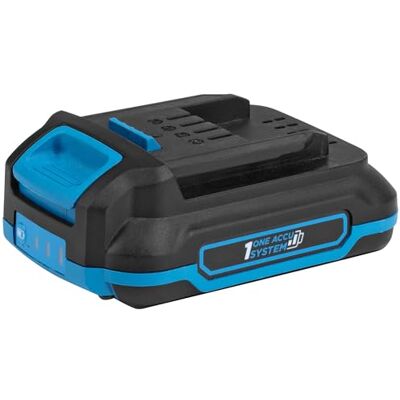 Högert TECHNIK Accu 2,0 Ah 18 V, licht en compact, lithium-iontechnologie, oververhittings- en kortsluitbeveiliging, laadindicator, voor alle 18 V elektrisch gereedschap Högert TECHNIK Accu 2,0 Ah 18 V, licht en compact, lithium-iontechnologie, oververhittings- en kortsluitbeveiliging, laadindicator, voor alle 18 V elektrisch gereedschap
