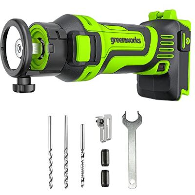 Greenworks PowerAll 24 V accu-snelcirkelzaag – rolsnijder (leeg gereedschap) Greenworks PowerAll 24 V accu-snelcirkelzaag – rolsnijder (leeg gereedschap)