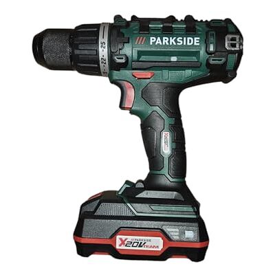 Parkside PARK SIDE Accuschroefboormachine PABS 20-Li E6 met accu en oplader 20 V Parkside PARK SIDE Accuschroefboormachine PABS 20-Li E6 met accu en oplader 20 V