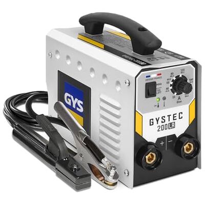 GYS , TEC 200 LA, soldeerstation met elektrode, gecoat, 200 A, eenfasig, 230 V (MMA), TIG DC Lift, Arc Force, Antisticking, Hot Start, met koffer, elektrodehouder, massakabel GYS , TEC 200 LA, soldeerstation met elektrode, gecoat, 200 A, eenfasig, 230 V (MMA), TIG DC Lift, Arc Force, Antisticking, Hot Start, met koffer, elektrodehouder, massakabel