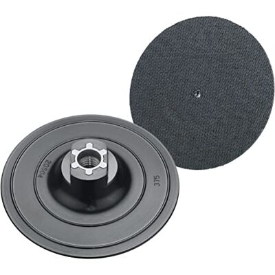 Connex Klittenbandplaat 125 mm schroefdraad M14 van DIEPOTHAN zwart gemiddelde flexibiliteit voor het gebruik van klittenband middelzwaar tot grof schuurwerk/schuurschijf/polijstschijf / Connex Klittenbandplaat 125 mm schroefdraad M14 van DIEPOTHAN zwart gemiddelde flexibiliteit voor het gebruik van klittenband middelzwaar tot grof schuurwerk/schuurschijf/polijstschijf /