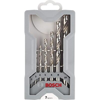 Bosch - Professioneel Set van 7 Metaalboormachines Mini X-Line Bosch - Professioneel Set van 7 Metaalboormachines Mini X-Line