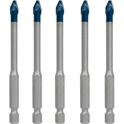 Bosch 5x EXPERT HEX-9 Hard Ceramic boorset voor Hard Ceramic tegels, Zachte keramische tegels, Ø 6,00, 6,00, 6,00, 6,00, 6,00 mm, Accessoires Klopboormachine Bosch 5x EXPERT HEX-9 Hard Ceramic boorset voor Hard Ceramic tegels, Zachte keramische tegels, Ø 6,00, 6,00, 6,00, 6,00, 6,00 mm, Accessoires Klopboormachine