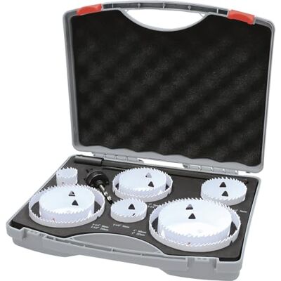 Bosch 12x PRO Multi Material PC Plus-gatzaagset met schroefdraad (voor Staal, Gipsplaat, Ø 35, 54, 70, 76, 83, 95, 102, 114, 127 mm, Professional Accessoires Boormachines) Bosch 12x PRO Multi Material PC Plus-gatzaagset met schroefdraad (voor Staal, Gipsplaat, Ø 35, 54, 70, 76, 83, 95, 102, 114, 127 mm, Professional Accessoires Boormachines)