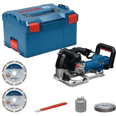 Bosch PRO muurfrees met snoer GNF20-40 (incl. 2 diamantslijpschijven, beitel, SDS-snelspanmoer en set afstandhouders, in L-BOXX 238) Bosch PRO muurfrees met snoer GNF20-40 (incl. 2 diamantslijpschijven, beitel, SDS-snelspanmoer en set afstandhouders, in L-BOXX 238)