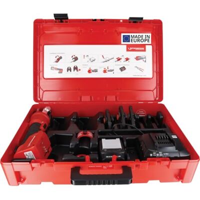 Rothenberger ROMAX NANO 2.0AH/18V met lader + set van 3 kaak iJAW SV15-22-28 CAS Rothenberger ROMAX NANO 2.0AH/18V met lader + set van 3 kaak iJAW SV15-22-28 CAS
