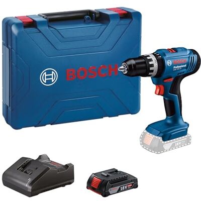 Bosch 18V System accuklopboorschroevendraaier GSB 18V-25 (schroef-Ø max. 10 mm, met 1 x GBA 18V 2.0Ah, 1 x GAL 18V-20, opbergkoffer) Bosch 18V System accuklopboorschroevendraaier GSB 18V-25 (schroef-Ø max. 10 mm, met 1 x GBA 18V 2.0Ah, 1 x GAL 18V-20, opbergkoffer)