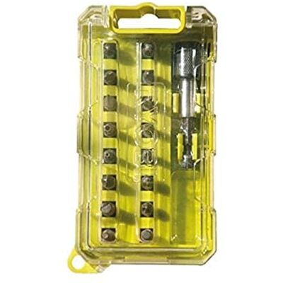 Ryobi RAK17SDC Kleurgecodeerde Schroevendraaier Bit Set - 17-delige Set Ryobi RAK17SDC Kleurgecodeerde Schroevendraaier Bit Set - 17-delige Set