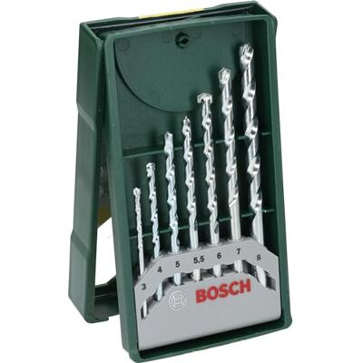 Bosch Mini-X-Line Boorset - Metselwerk - 7 stuks Bosch Mini-X-Line Boorset - Metselwerk - 7 stuks