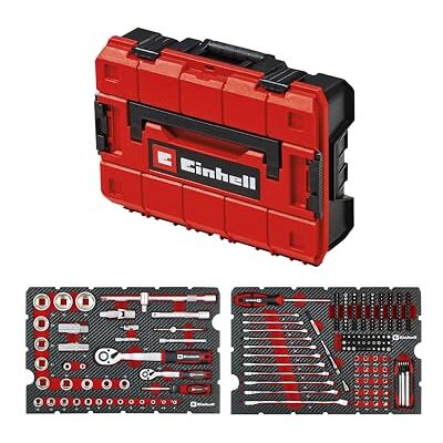 Einhell Accessories Einhell mechanische gereedschapskoffer, e-case, 201-delig (multifunctioneel, set, steeksleutels, e-case-systeem) Einhell Accessories Einhell mechanische gereedschapskoffer, e-case, 201-delig (multifunctioneel, set, steeksleutels, e-case-systeem)