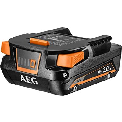 AEG 18 V PRO18V 2,0 Ah lithium + accu L1820S (compatibel met alle Pro 18 V apparaten, accu-laadniveau-indicator, accutechnologie: temperatuurbewaking, overbelastingsbeveiliging, enkelcelbewaking) AEG 18 V PRO18V 2,0 Ah lithium + accu L1820S (compatibel met alle Pro 18 V apparaten, accu-laadniveau-indicator, accutechnologie: temperatuurbewaking, overbelastingsbeveiliging, enkelcelbewaking)