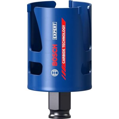 Bosch 1x EXPERT Construction Material PC Plus gatzaag (voor Zachthout, Spaanplaat, Ø 54 mm, Professional Accessoires Boormachines) Bosch 1x EXPERT Construction Material PC Plus gatzaag (voor Zachthout, Spaanplaat, Ø 54 mm, Professional Accessoires Boormachines)