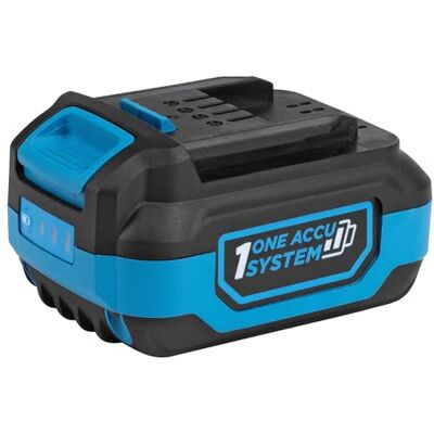 Högert Technik Accu 4,0 Ah 18 V, lithium-iontechnologie, oververhittings- en kortsluitbeveiliging, laadstatusindicatie, duurzaam, licht en compact, ideaal voor alle 18V-apparaten Högert Technik Accu 4,0 Ah 18 V, lithium-iontechnologie, oververhittings- en kortsluitbeveiliging, laadstatusindicatie, duurzaam, licht en compact, ideaal voor alle 18V-apparaten