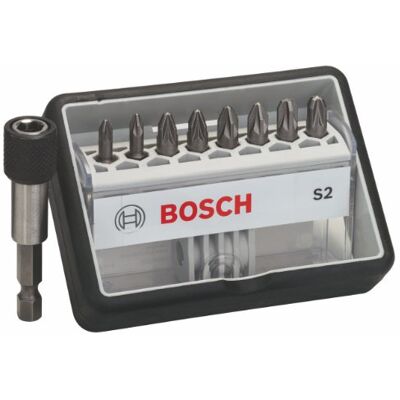 Bosch Professional 8 + 1-delig Schroevenbitset extra hard voor Pozidriv-kruiskopschroeven Bosch Professional 8 + 1-delig Schroevenbitset extra hard voor Pozidriv-kruiskopschroeven