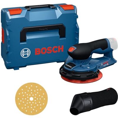 Bosch 12V accu-excenterschuurmachine GEX 12V-150-3 (met schuurplateau, schuurvel, beschermring, stofzak, L-BOXX 162) Bosch 12V accu-excenterschuurmachine GEX 12V-150-3 (met schuurplateau, schuurvel, beschermring, stofzak, L-BOXX 162)