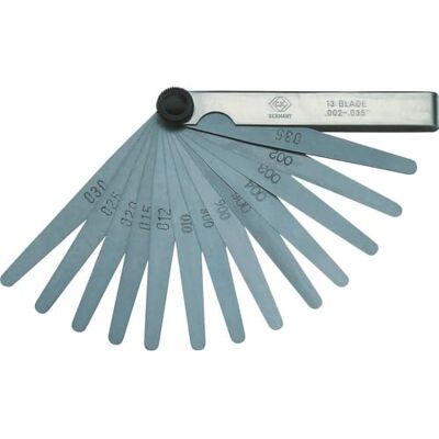 CK Tools T3527M 413 Feeler Gauge - 13 Bladen, 100mm, Metrisch CK Tools T3527M 413 Feeler Gauge - 13 Bladen, 100mm, Metrisch