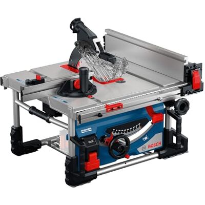 Bosch 18V System accutafelzaagmachine GTS 18V-70 (Optiline Wood-zaagblad, verstekgeleider, duwstok, sleutels, beschermkap, 2x adapter, profielrail, parallelgeleider) Bosch 18V System accutafelzaagmachine GTS 18V-70 (Optiline Wood-zaagblad, verstekgeleider, duwstok, sleutels, beschermkap, 2x adapter, profielrail, parallelgeleider)