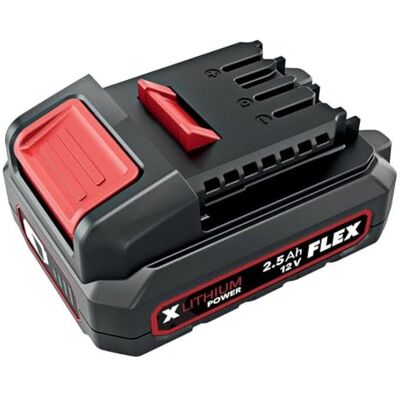 Flex Accupack Li-Ion 12 V, 2,5 Ah, gereedschapsaccu met laadstatusindicator, EMS-bescherming en stof-/spatwaterbescherming, reserveaccu 532290 Flex Accupack Li-Ion 12 V, 2,5 Ah, gereedschapsaccu met laadstatusindicator, EMS-bescherming en stof-/spatwaterbescherming, reserveaccu 532290