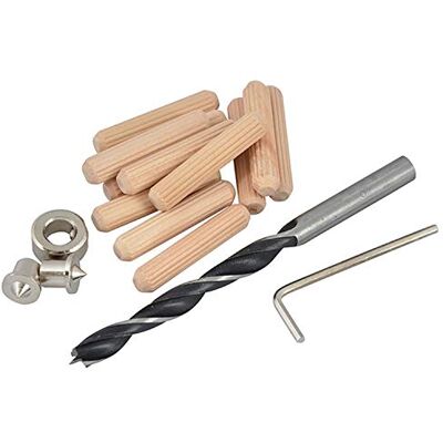 Faithfull DOWKIT6 6mm deuvel Kit Boor en punten Faithfull DOWKIT6 6mm deuvel Kit Boor en punten
