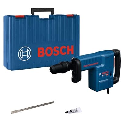 Bosch PRO breekhamer GSH11EV met snoer (met platte beitel, koffer) Bosch PRO breekhamer GSH11EV met snoer (met platte beitel, koffer)