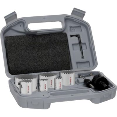 Bosch 9x PRO Multi Material PC Plus-gatzaagset met schroefdraad (voor Staal, Gipsplaat, Ø 20, 25, 35, 40, 51, 68 mm, Professional Accessoires Boormachines) Bosch 9x PRO Multi Material PC Plus-gatzaagset met schroefdraad (voor Staal, Gipsplaat, Ø 20, 25, 35, 40, 51, 68 mm, Professional Accessoires Boormachines)