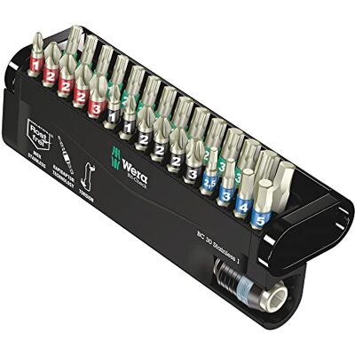 Wera Bit-Check 30 Stainless 1, 05071109001, bit-assortiment, 30-delig Wera Bit-Check 30 Stainless 1, 05071109001, bit-assortiment, 30-delig
