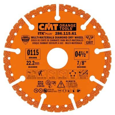 CMT ORANGE TOOLS Snijschijf van meerdere materialen CMT ORANGE TOOLS Snijschijf van meerdere materialen