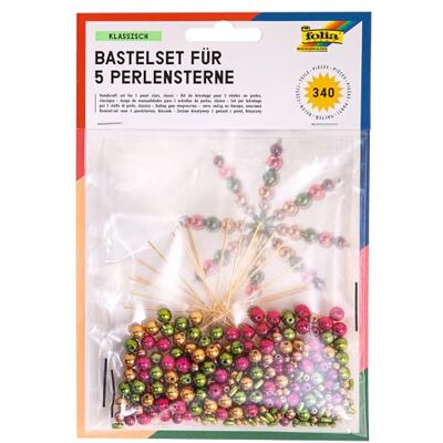 folia Complete set voor 5 parelsterren "Classic folia Complete set voor 5 parelsterren "Classic