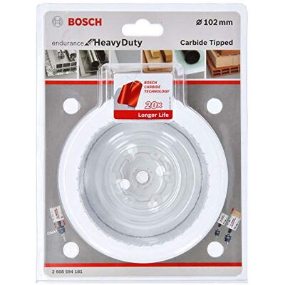 Bosch Professional Hardmetaal Gatzaag Endurance for Heavy Duty (Ø 102 mm, Accessoires boormachine) Bosch Professional Hardmetaal Gatzaag Endurance for Heavy Duty (Ø 102 mm, Accessoires boormachine)
