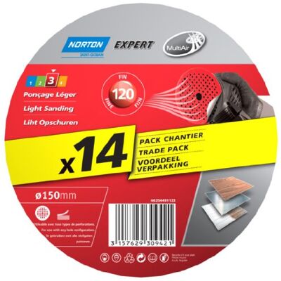 Symantec Expert 14 x 150 x 18 mm, korrel 120 Symantec Expert 14 x 150 x 18 mm, korrel 120
