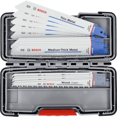 Bosch Variety Set reciprozaagbladen, 15-delig Bosch Variety Set reciprozaagbladen, 15-delig