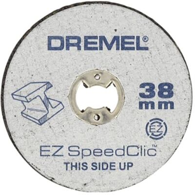 Dremel SC456B Speedclic Metalen Doorslijpschijven, Ø 38 mm, Set Met 12 Accessoires Voor Het Snijden Van Metaal) Dremel SC456B Speedclic Metalen Doorslijpschijven, Ø 38 mm, Set Met 12 Accessoires Voor Het Snijden Van Metaal)